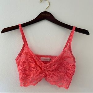 Flawless Pink Bralette Festival Top